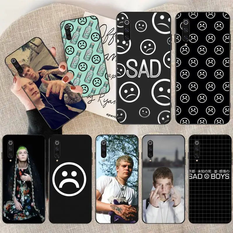 Мягкий силиконовый черный чехол для телефона HPCHCJHM Sad Boys Yung Lean Xiaomi Mi9 9SE 8SE Pocophone F1 Mi8