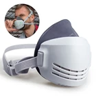 Промышленный респиратор для маски, пылезащитный полулицевой фильтратор, пылезащитный респиратор для рта, хлопковые фильтры