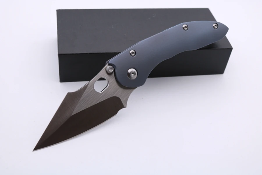 Высококачественный складной нож для стежка лезвие S35VN титановая ручка
