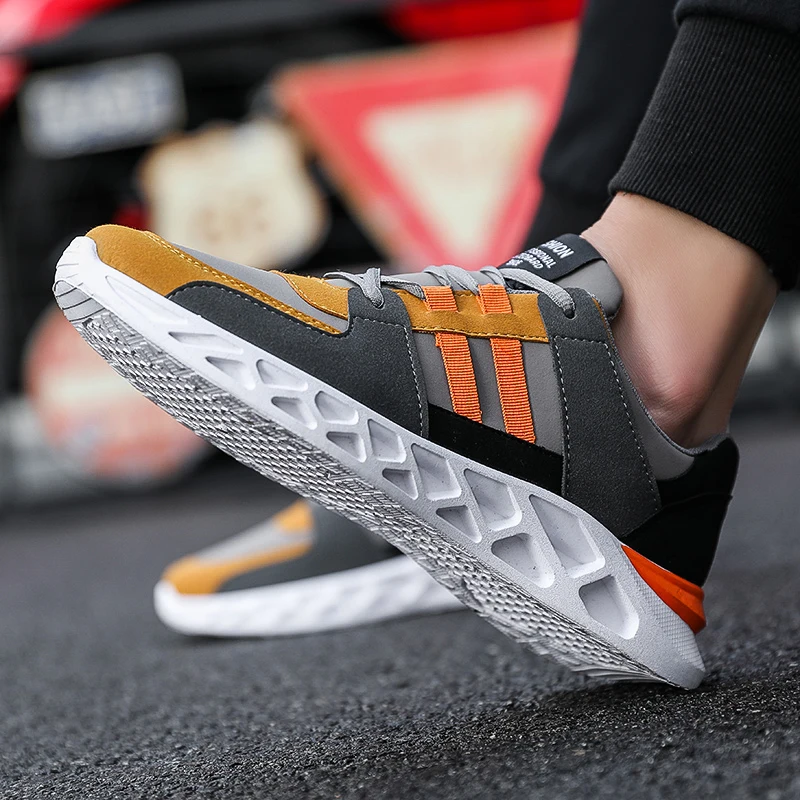 

2020 Trend Men's Casual Shoes ashion Sneakers for Men Comfortable Breathable Men Shoes Non-slip Men Vulcanize Dropshipping Shoes
