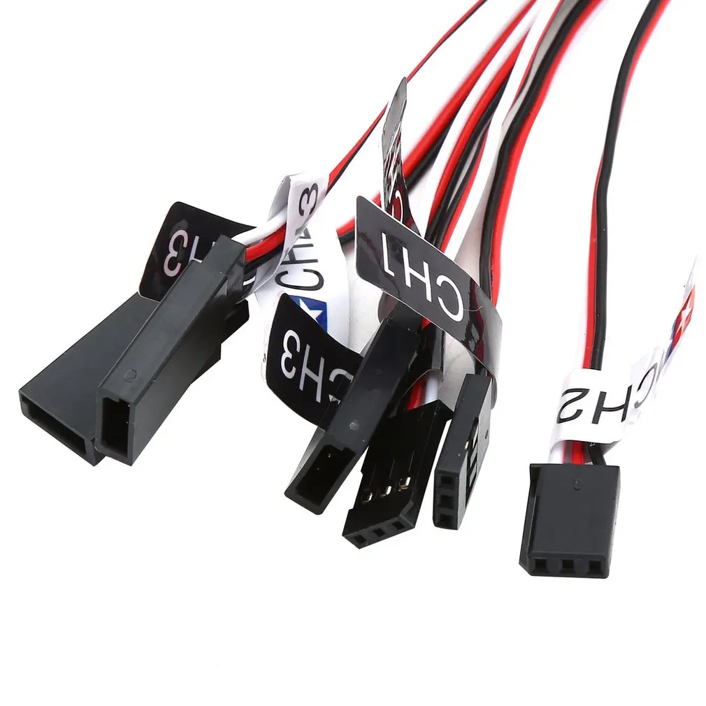 

12 Ultra Bright LED Multi-function Lamp Light System Kit For 1/10 1/8 HSP TAMIYA CC01 Axial SCX10 D90 RC Car Parts