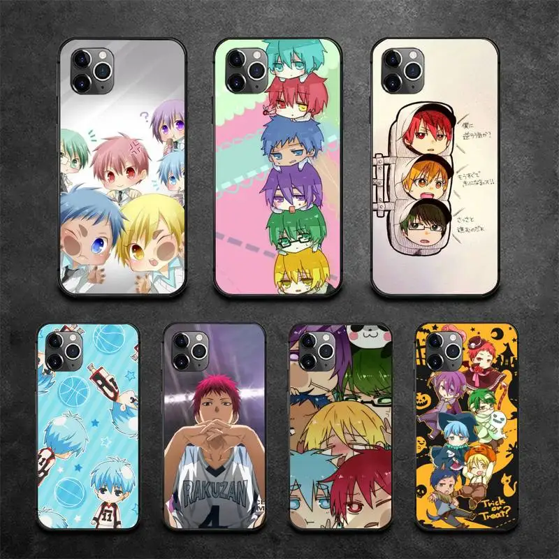 

Kuroko No Basket Kawaii Phone Case For iPhone 13 12 11 Pro Max 11 XR XS Max X 8 7 6 5 SE 2020 Fundas Cover