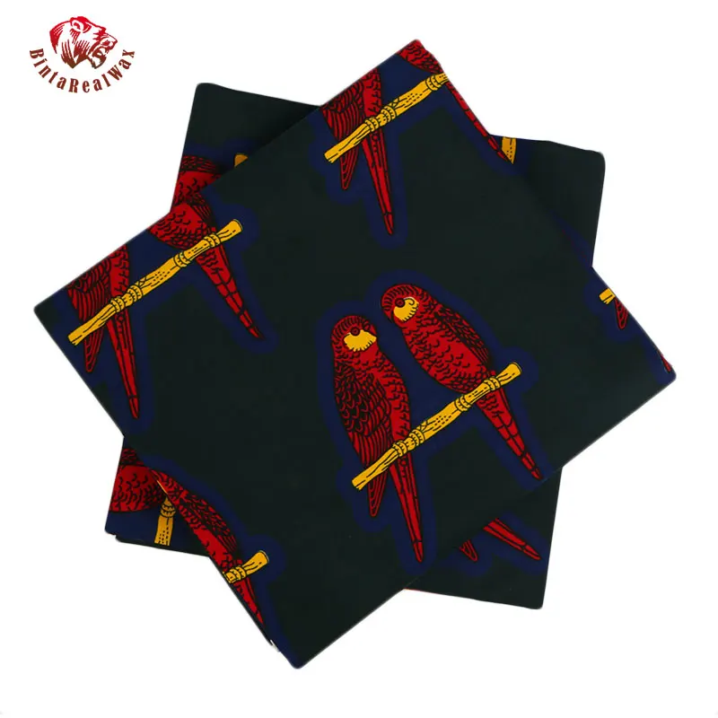 2019 Анкара Африки полиэстер воск принты ткань бинта реальные высокое качество 6