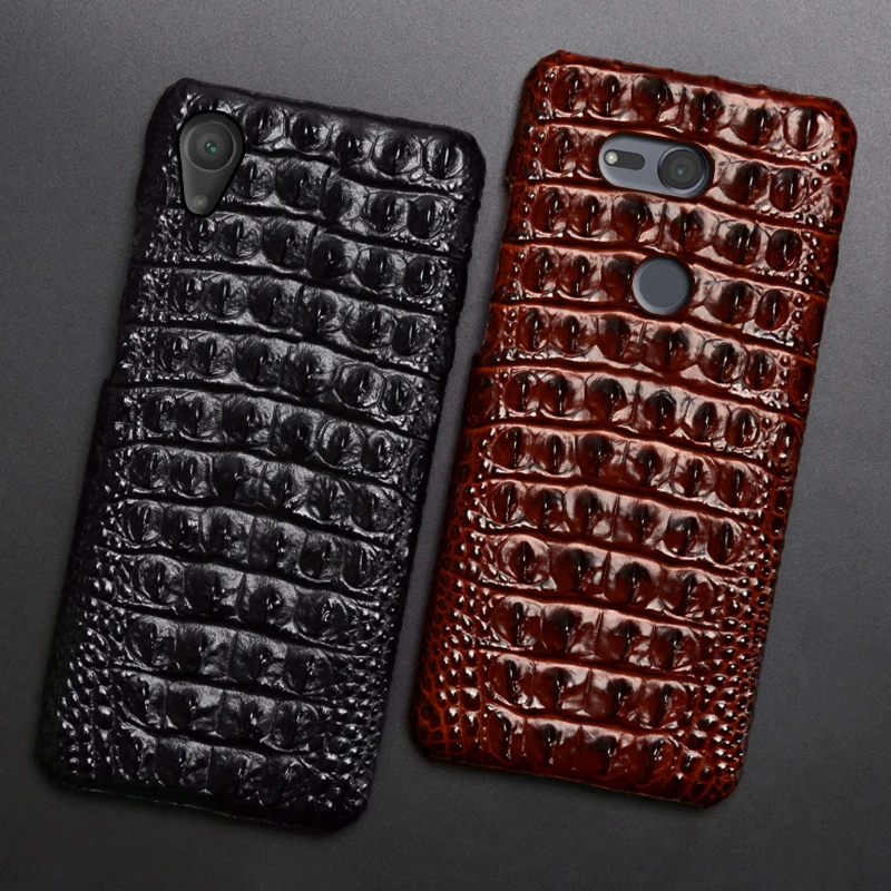 

Genuine leather Phone Case For Sony Xperia X Z Z2 Z3 Z4 Z5 XZ2 XZ4 Compact XA XA1 XA2 Ultra XZ1 XZ Premium 5 8 10 Plus Case