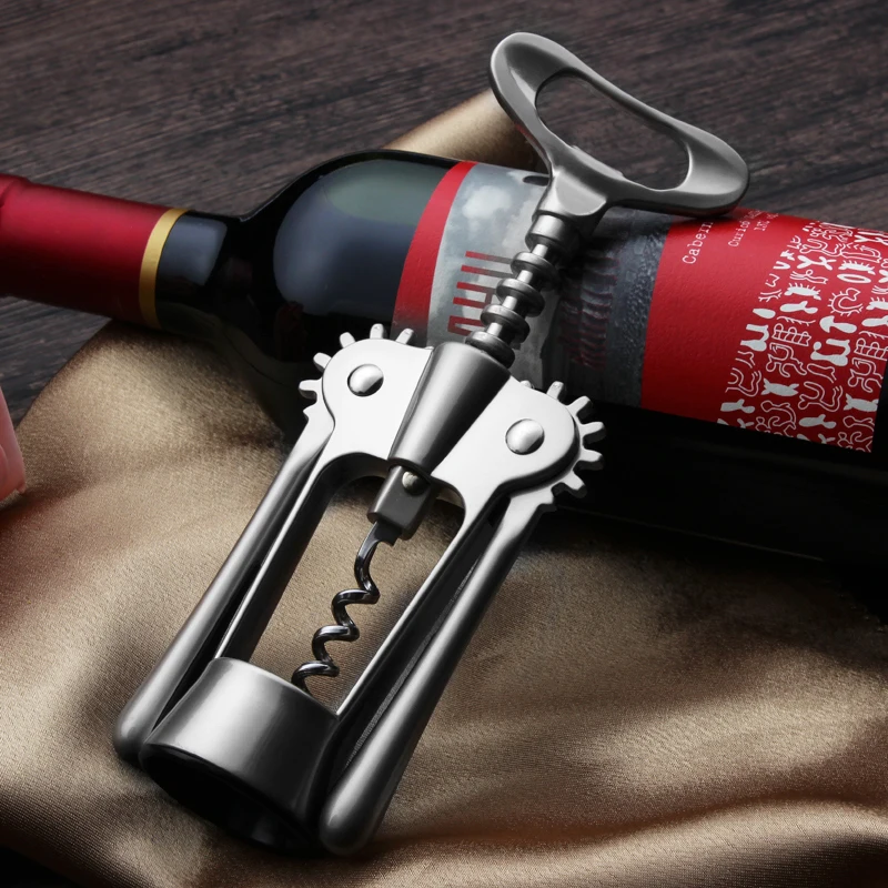 

Champagne Wine Bottle Opener Portable Gift Simple Modern Multifunctional Openers Home Gadgets Abrelatas Kitchen Tools DF50KP