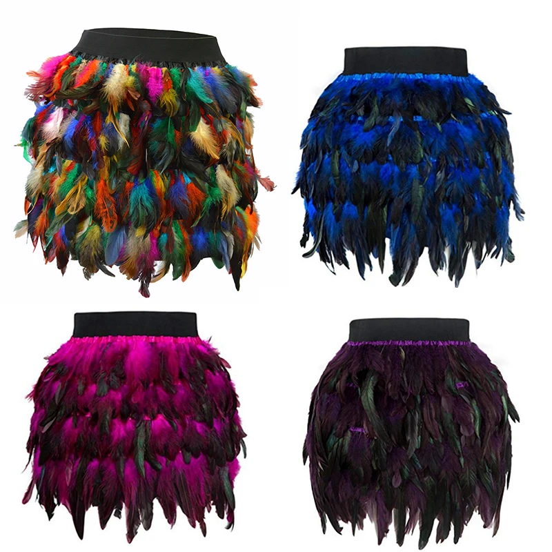 Женская юбка короткая костюм для сцены в европейском и американском уличном