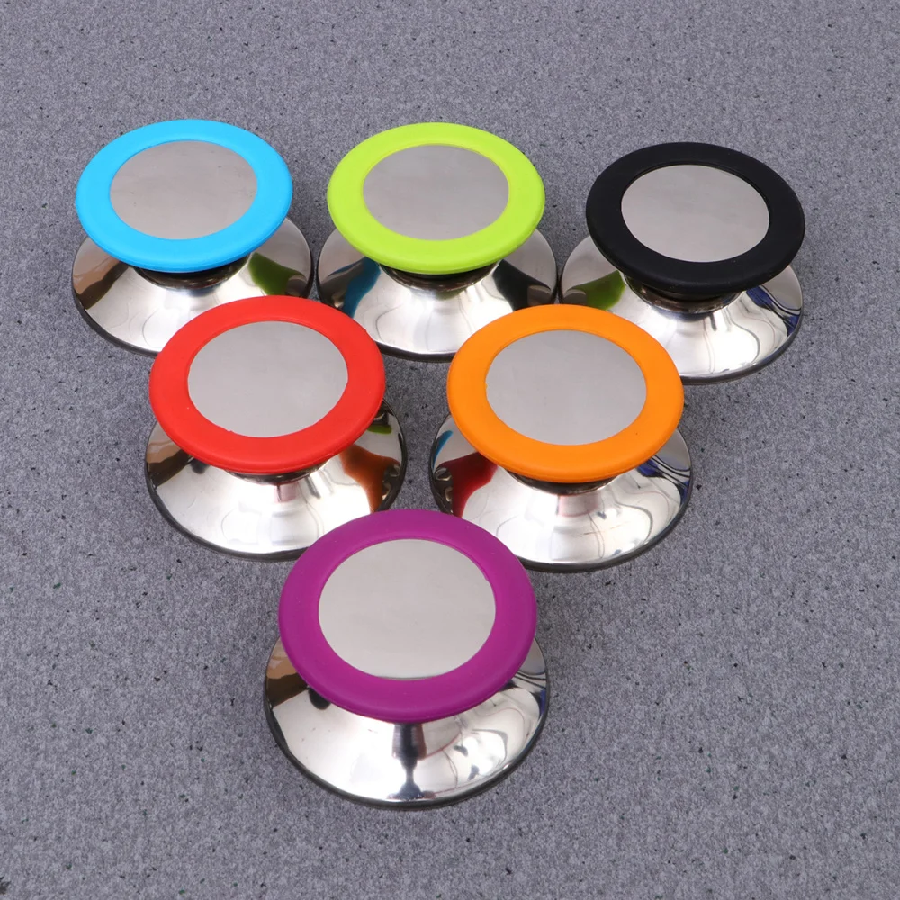 

Lid Pot Handle Replacement Knob Crockpot Silicone Cover Universal Knobs