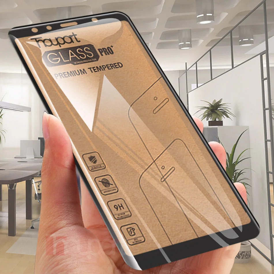 Полное покрытие A7 закаленное стекло для samsung Galaxy A7 A750 Защитная пленка для экрана стекло для samsung A7 A7