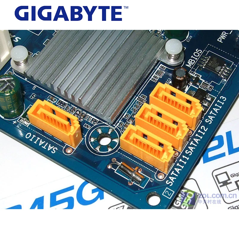 Материнская плата LGA 775 945GC DDR2 Gigabyte GA 945GCM S2L 100% USB 4G Desktop SATA II системная PCI E 16X 945