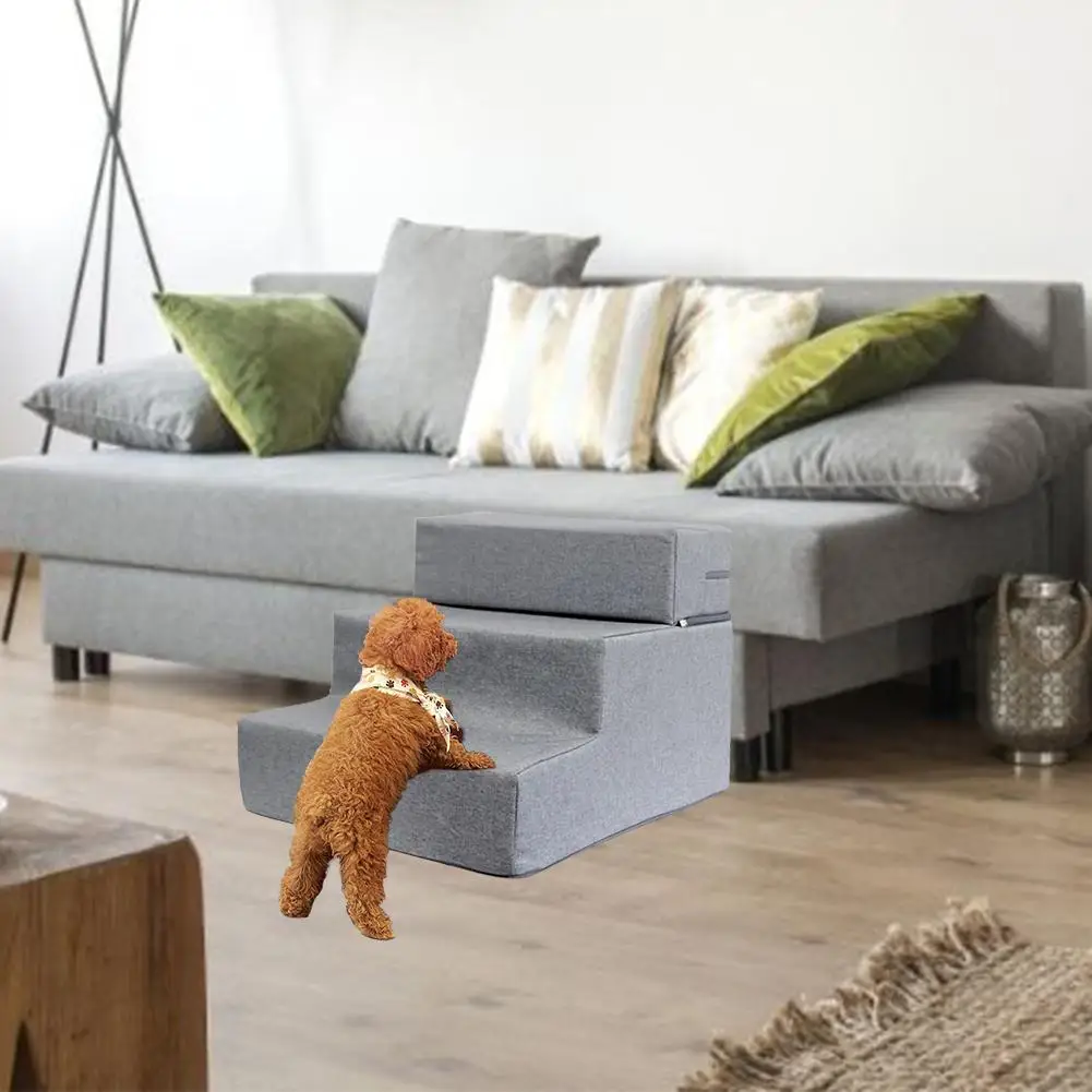 Домик для собак лестница питомцев 3 ступеньки маленьких и кошек пандусы