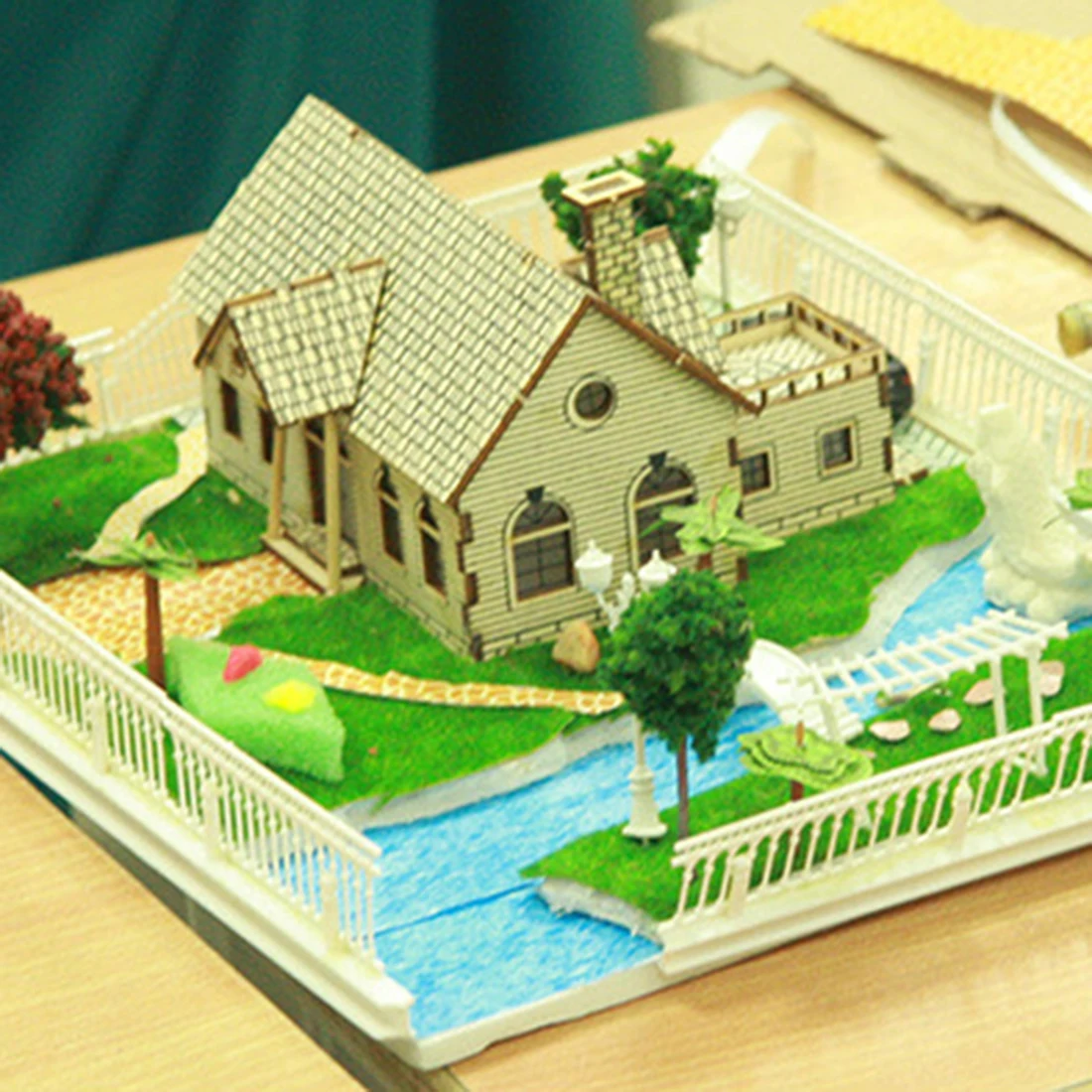 

10pcs 11cm Sandboxie Model Tree Micro Landscape Decoration for Roadsides