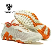 tantu meshsuede new arrival climbing hunting shoes camping breathable hiking men shoes non slip outdoor plus size 3946