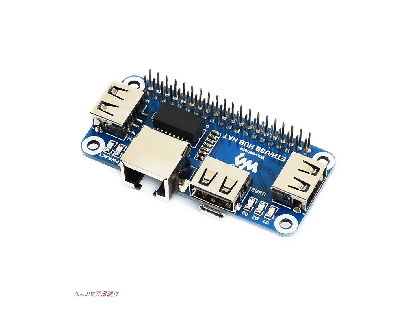 

Raspberry Pi zero/zero w Ethernet + Стандартная плата расширения ETH/usb-хаб HA