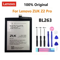 100  Original 3100mAh BL263 Battery For Lenovo ZUK Pro Z2Pro Z2121 Mobile Phone Replacement Batteries Bateria