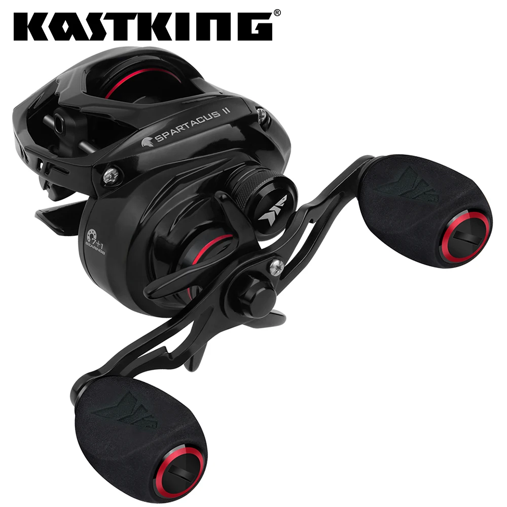 Катушка для спиннинга KastKing Spartacus II Ultra Smooth Максимальное сопротивление 8 кг 7 + 1