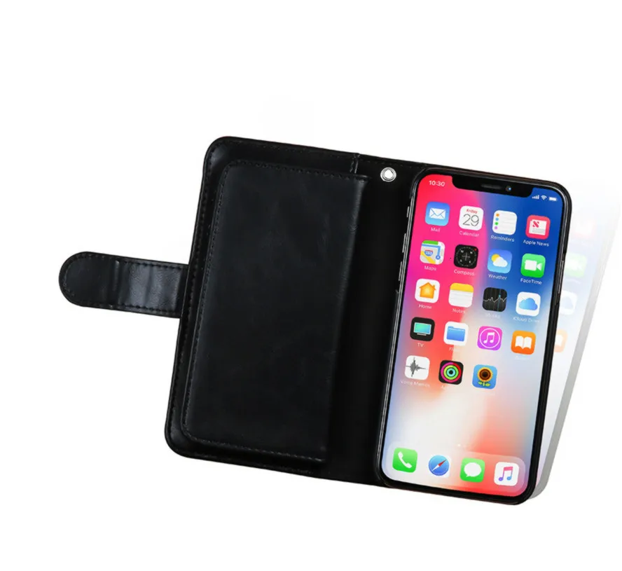 Musubo чехол для iphone X, Роскошный кошелек, чехол s для iphone 8 Plus, 7, 6s Plus, кожаный чехол, 6 Plus, флип-чехол, капа, сумка для телефона, деловая