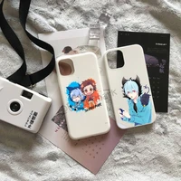 servamp kuro kun phone case for iphone 12 11 pro max xs xr x 6 6s 7 8 plus white candy colors cover