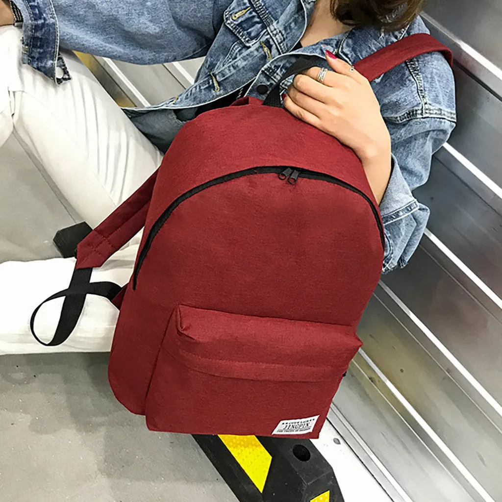 Новый водонепроницаемый нейлоновый рюкзак для женщин и мужчин студентов