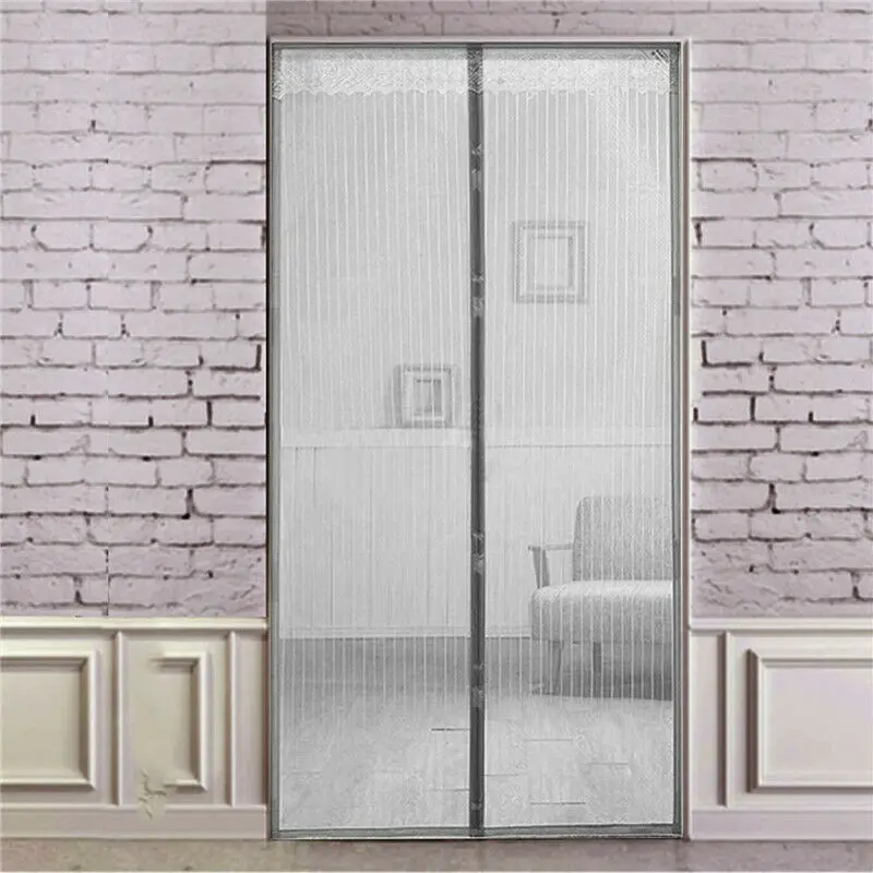 Штора сетка для защиты от комаров и насекомых с магнитной