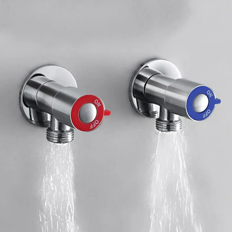 Клапан заливочный из нержавеющей стали 1/2 дюйма 90 градусов для унитаза|Впускные