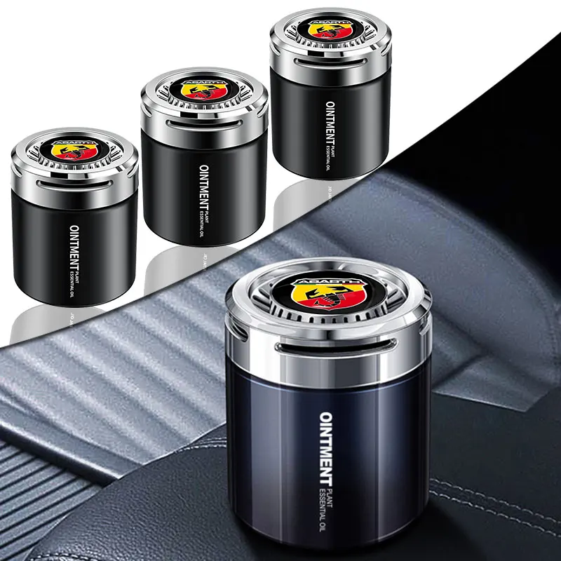 

1pcs High-end Car Aromatherapy Ornaments Lasting Light Fragrance for Abarth 595 Competizione Carbono 500 Puto Car Accessories