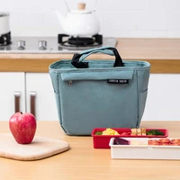 waterproof lunch bag portable kid bento thermal handbag office worker food pouch camping picnic snack fruit organize cooler tote