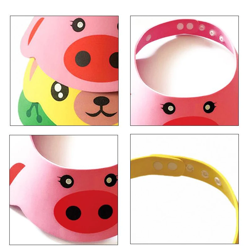 

Baby Shampoo Cap For Kids Shower Cap Bath Shower Hat Bathing Visor Kid Bath Wash Hair Shield Hat Bebes Child Protect Eyes Hair