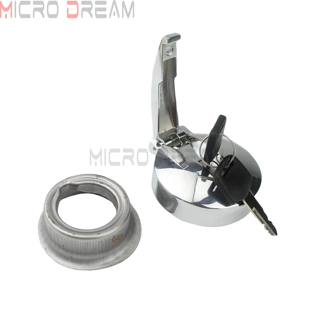 Крышка для бака топлива и бензобака мотоцикла Cafe Racer со стальным наполнителем