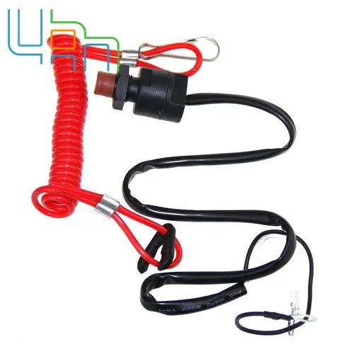 Kill Stopswitch Stop Switch 6E9-82575-09 fit Yamaha Outboard 15HP 25HP 30HP 40HP | Автомобили и мотоциклы