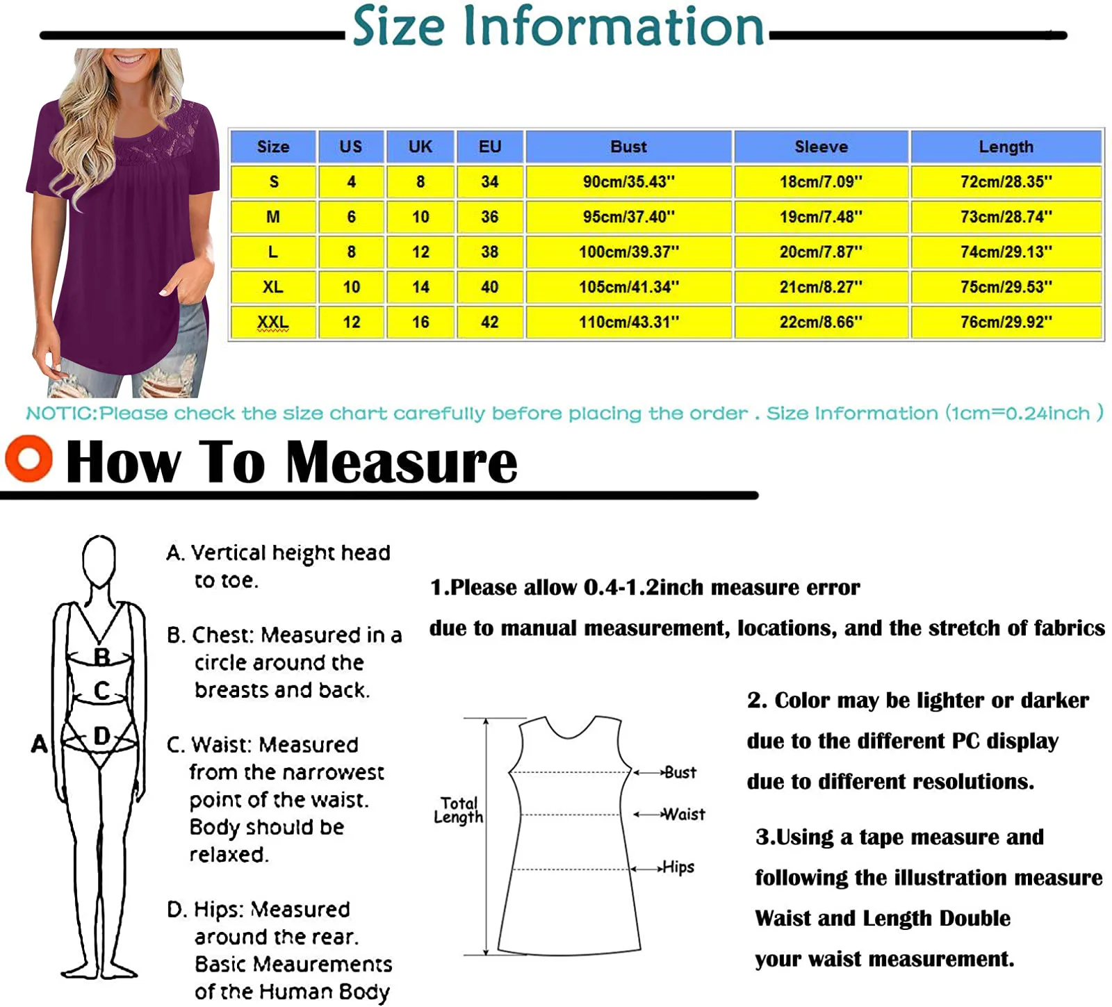 

Women T shirt harajuku Summer Fashion Lace Solid Splicing O-Neck Short Sleeve T-Shirt Hollow Out Tops camisetas de mujer#35