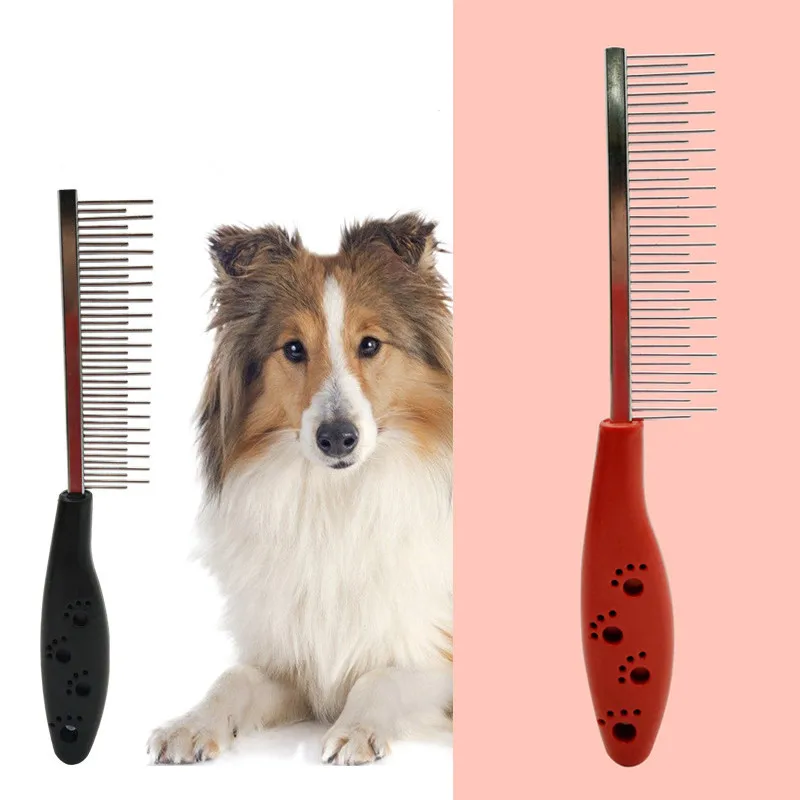 

Pet Trimmer Hair Grooming Comb Puppy Dog Stainless Steel Shedding Brush Cleaning Tool