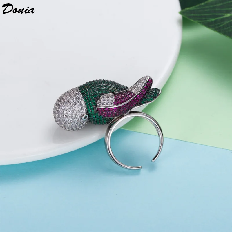 Ювелирные изделия Donia Таиланд жемчуг птица моделирование роскошное свадебное
