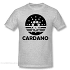 Мужская хлопковая футболка Cardano Coin, оверсайз, с криптовалютой, Новое поступление 2021