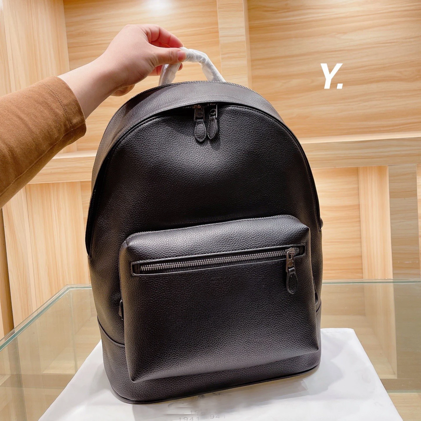 

Вместительный мужской рюкзак из воловьей кожи, деловые сумки для путешествий, модные мужские портфели для подростков