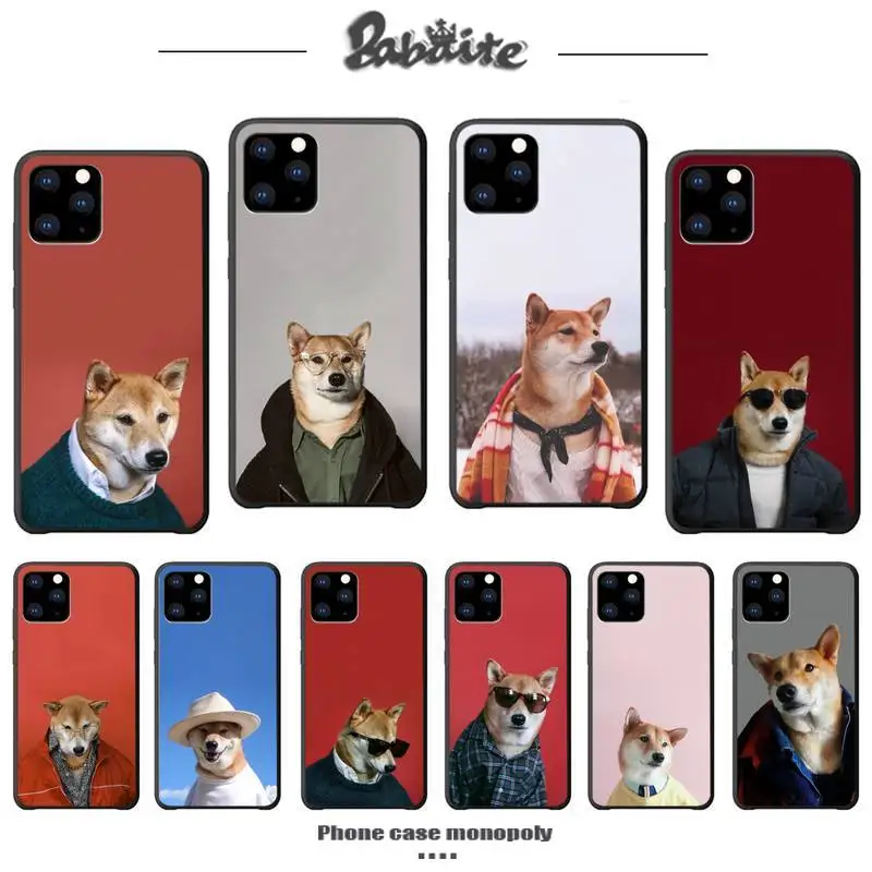 Модный симпатичный чехол для телефона с изображением собаки Шиба Iphone 5s Se 2020 6 6s 7 8