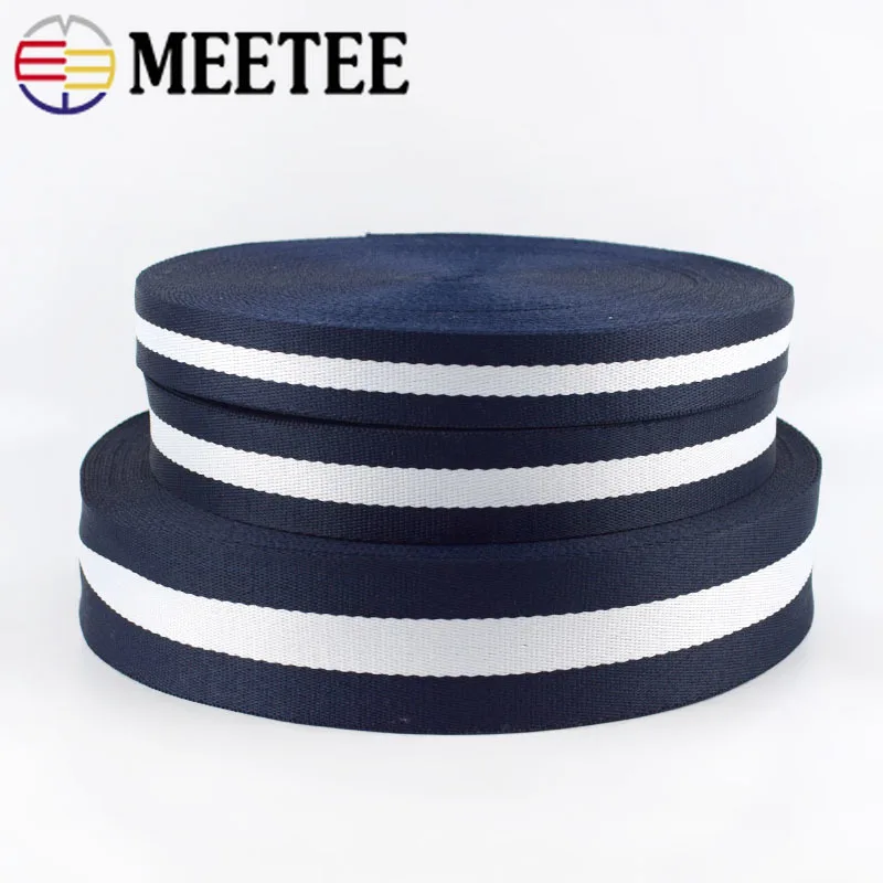 Meetee 5 метров 20-50 мм лента из полиэстера для сумок ремешок Сделай Сам одежда