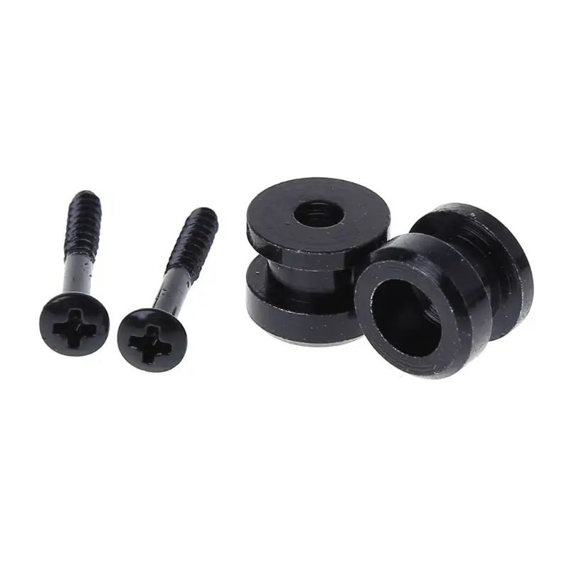 

1Pair Guitar Non-slip Strap Lock Button Marvel Buckle Base H053