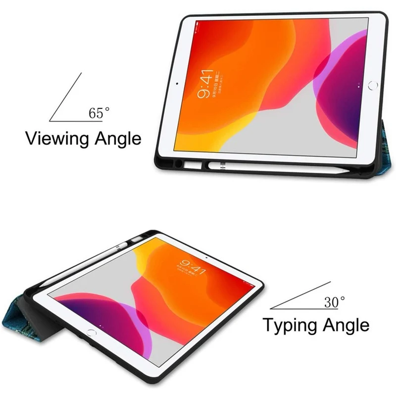 Чехол для планшета нового IPad 7-го поколения 10 2 дюйма мягкий ТПУ чехол-подставка