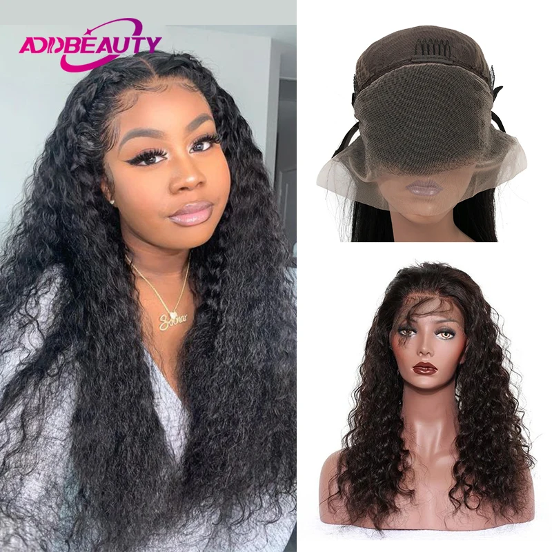 

Natural Wave 13x4 Lace Frontal Wig 4x4 HD Transparent Lace Closure Ali Queen Brazilian Human Remy Hair Wigs Pre Plucked Hairline