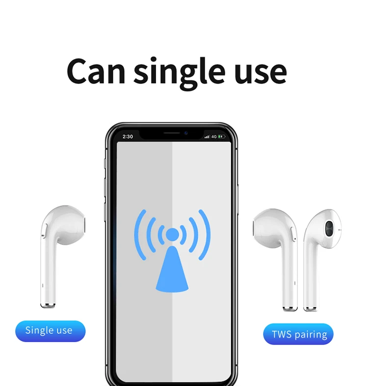 Lanyasir inpods 12 tws i7s tws Беспроводная bluetooth-гарнитура зарядная коробка беспроводные наушники для телефона наушники bluetooth наушники