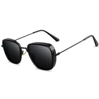 brand design steam punk men sunglasses gafas de sol fashion male driving metal sun glasses fishing travel eyewear