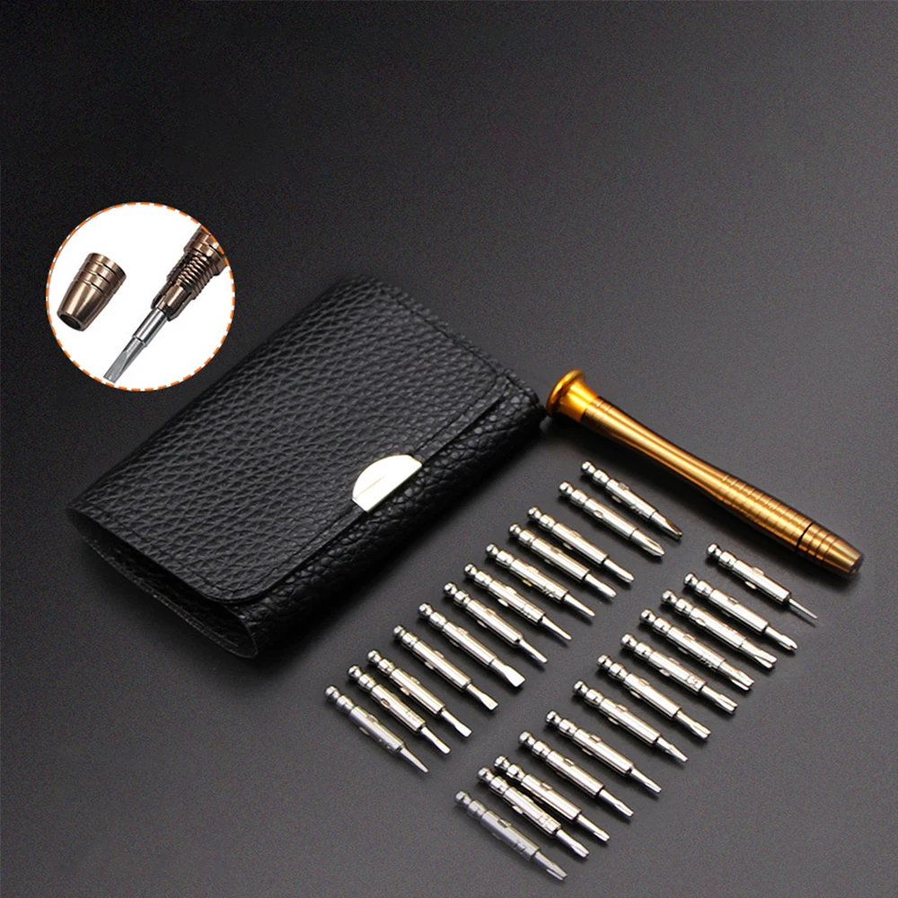 

25 In 1 Precision Multi-Function Hand Screwdriver Set For Home Mobile Phones Computers Watches Repair Screw Tools for home