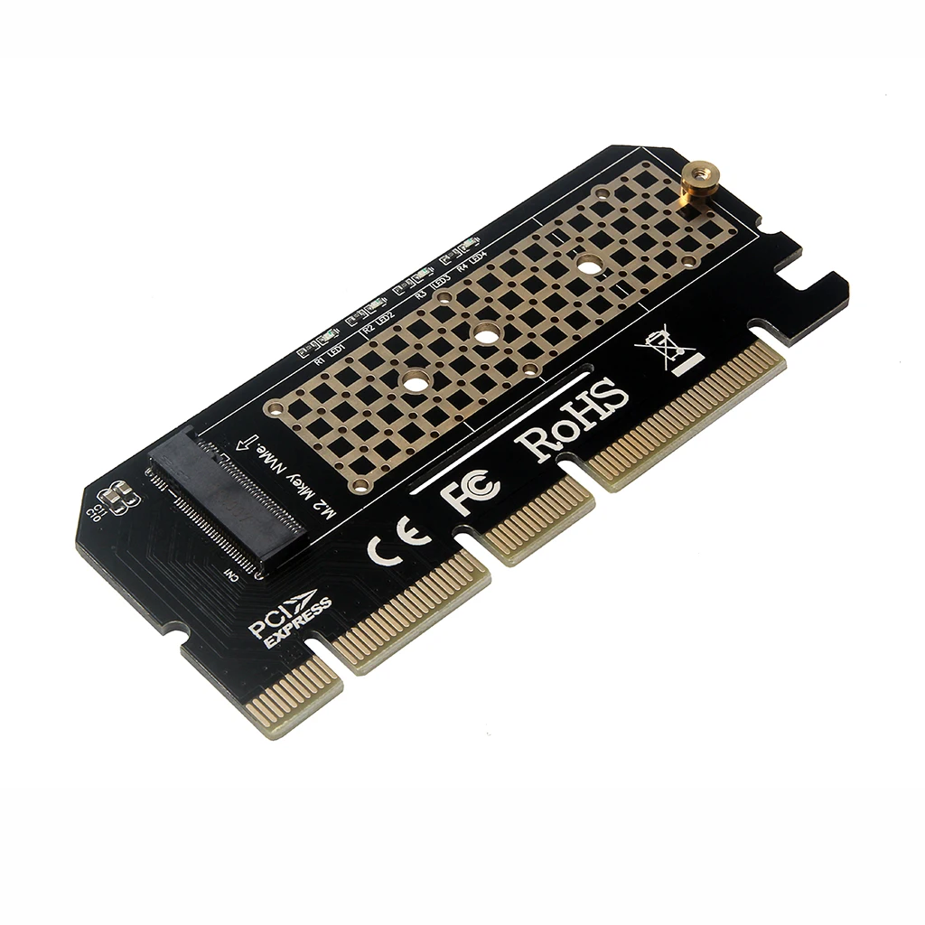 M.2 NVMe SSD NGFF M-Key для PCIE 3 0 X16 адаптер конвертер Расширительная карта 20 шт./лот |