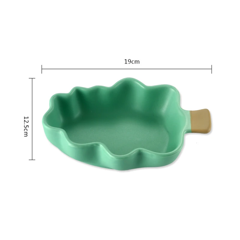 Кухня Ace 1 шт. Керамическая форма дерева фруктовая и овощная тарелка для