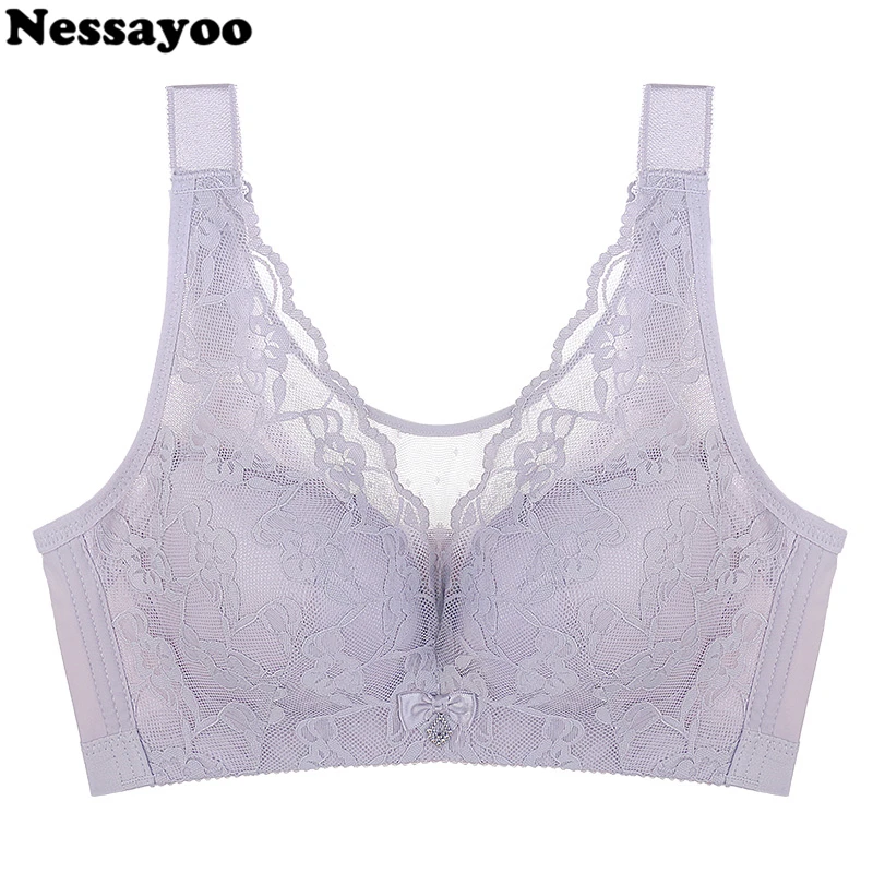 

Сексуальное кружевное нижнее белье, бюстгальтер без косточек с полной чашкой, бюстгальтер большого размера, топ с полной чашкой bh, нижнее бе...