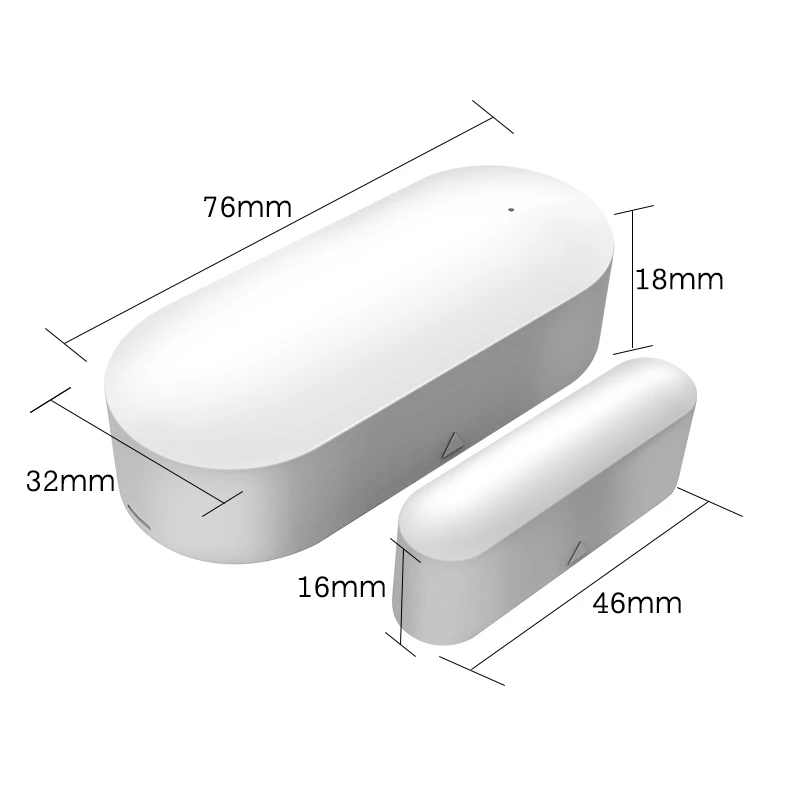 Ampand Tuya Smart Wifi датчик для двери пожарный извещатель приложение life уведомление