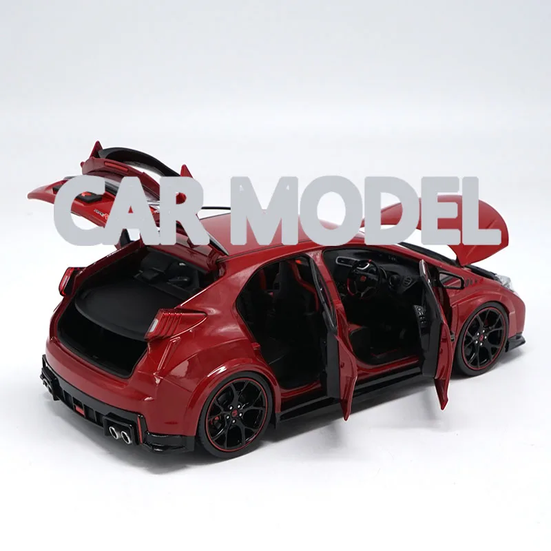 1:18 Масштаб сплава игрушечные транспортные средства Ebbro CIVIC Тип R автомобиль модель детских игрушечных автомобилей авторизованный игрушки для детей