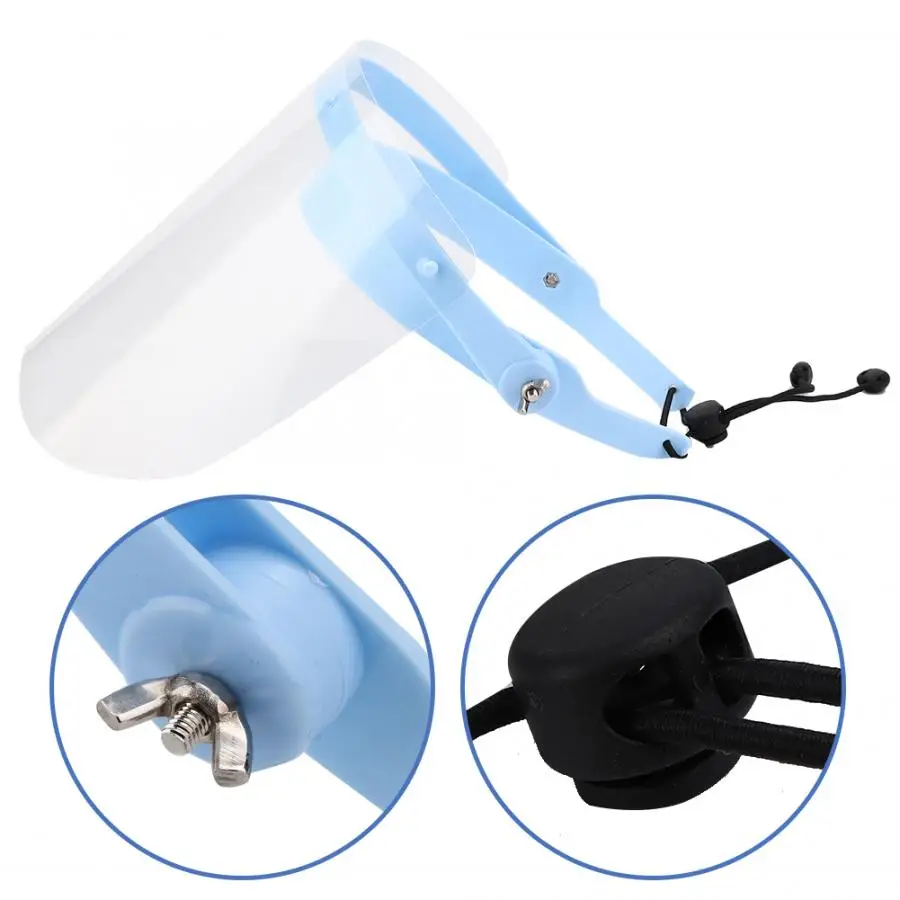 10 шт. защитная маска для лица водонепроницаемая противотуманная с рамкой