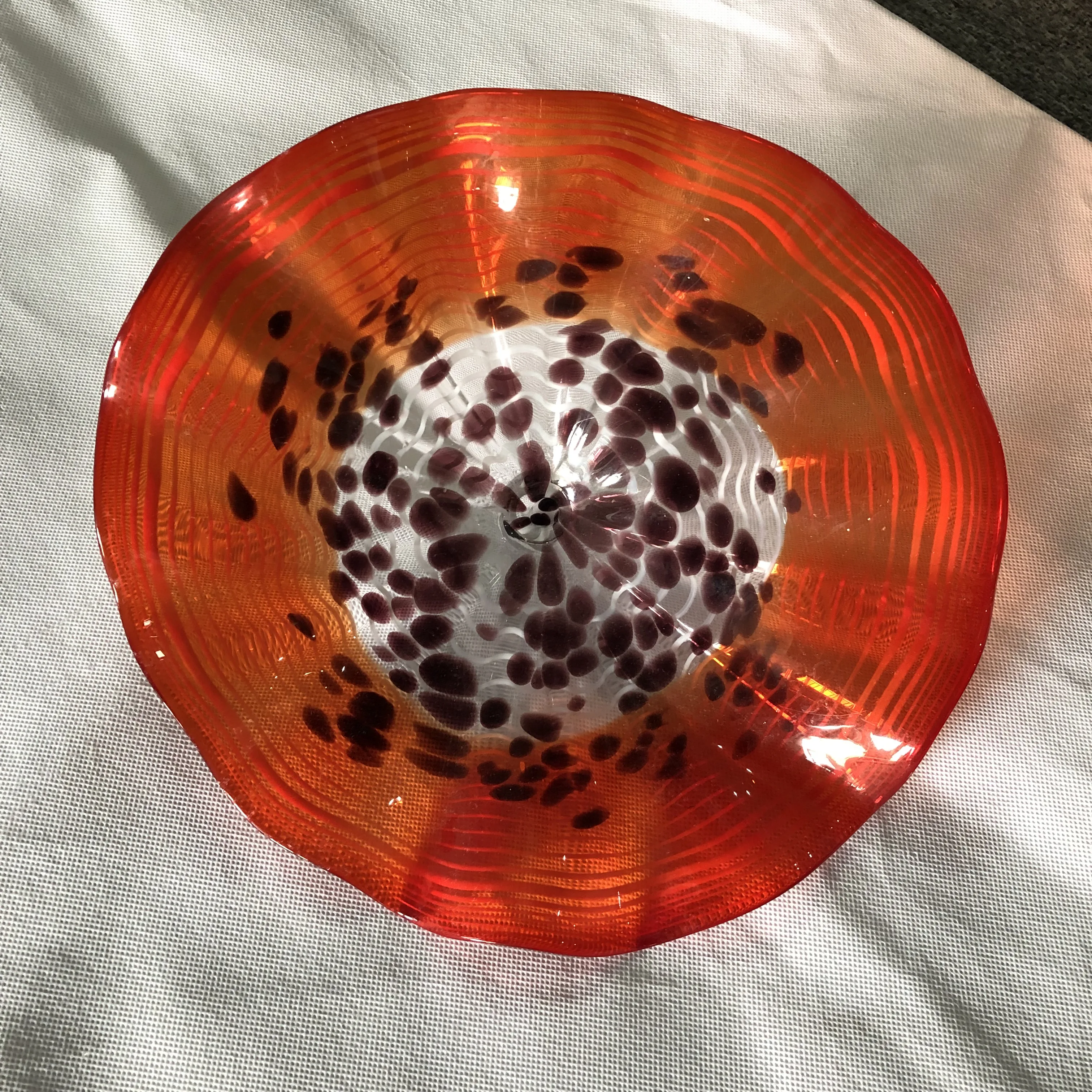 Декоративные цветы красные оранжевые синие настенные украшения|Комнатные LED