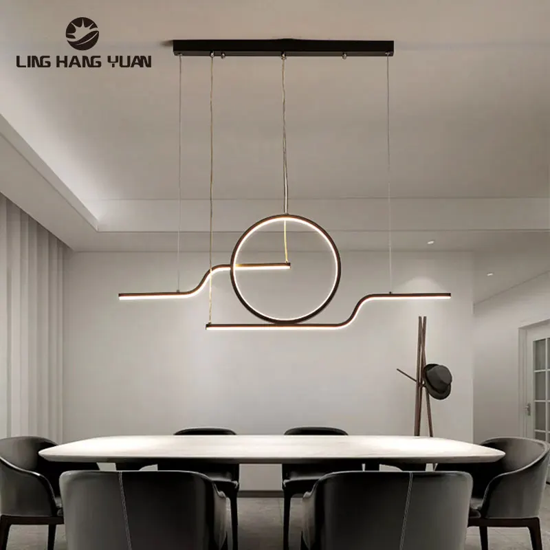 

Художественное украшение, светодиодная люстра, современная домашняя Потолочная люстра, освещение для гостиной, столовой, кухни, лампа 110 В, ...